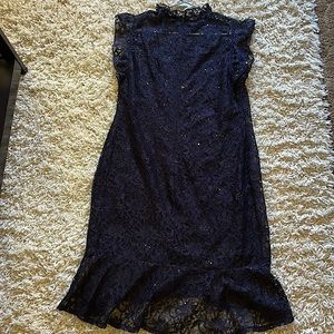 Beautiful Navy Blue Dress size 14